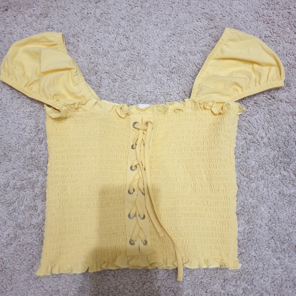 pacsun ruched top